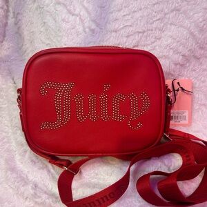 Juicy Couture Obsession Camera Crossbody Cool Red Y2K New With Tags Adjustable